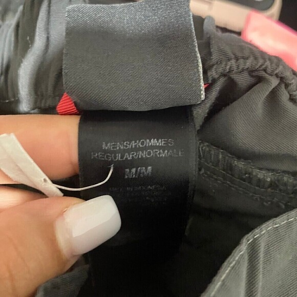 The North Face Mens Cargo Shorts Gray Mid Rise Regular Fit Flat Front Med - Picture 7 of 9